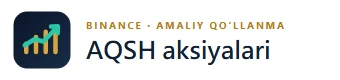 Binance va AQSH aksiyalari qo‘llanmasi